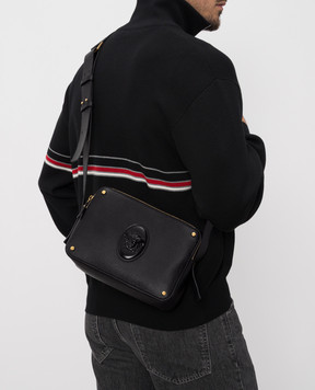 Versace Чорна шкіряна сумка Lou 10245441A18107