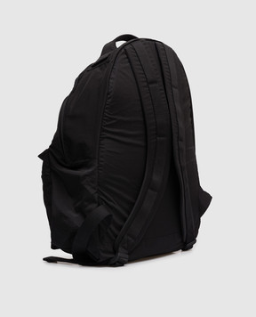 Stone Island Чорний рюкзак з логотипом L1S159200010S0251