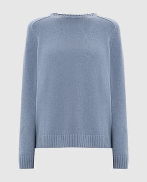 Loro Piana Голубой свитер Parksville из кашемира FAM9054sh