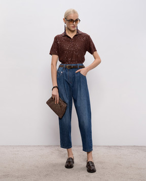 Brunello Cucinelli Сині джинси MH192P5566