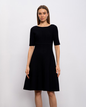 Herve Leger Черное платье Donna 46DFP8562703