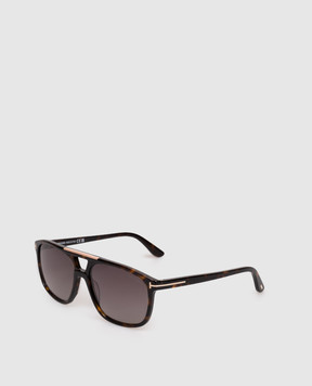 Tom Ford Коричневые солнцезащитные очки BRIANNA FT1338