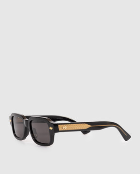 Bottega Veneta Черные очки Intrecciato 861360V2Q30