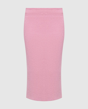 Givenchy Рожева спідниця міді з вовною альпаки BW40ZW4ZSM