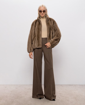 Ermanno Scervino Бежевий гольф з кашеміру D495M317APPYU