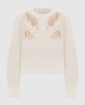 Twinset Свитер цвета айвори 262TT3341