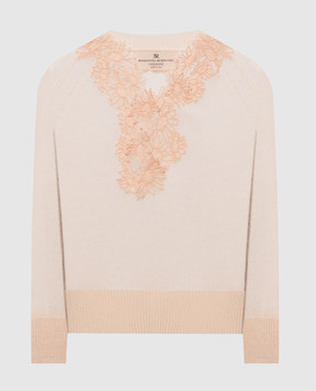 Ermanno Scervino Бежевий джемпер з кашеміру D485L313APKFX