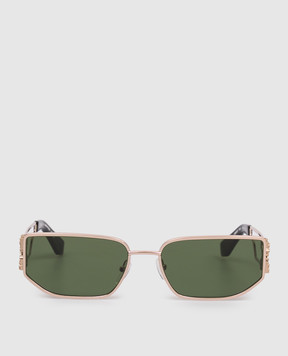 Off-White Золотые солнцезащитные очки Allen OW1027765560