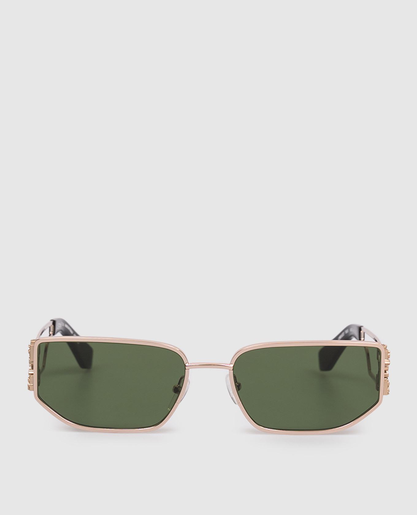 Золотые солнцезащитные очки Allen