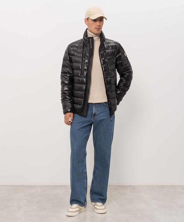 Moncler Grenoble Чорна пухова куртка L20971A00028597X6 зображення 2