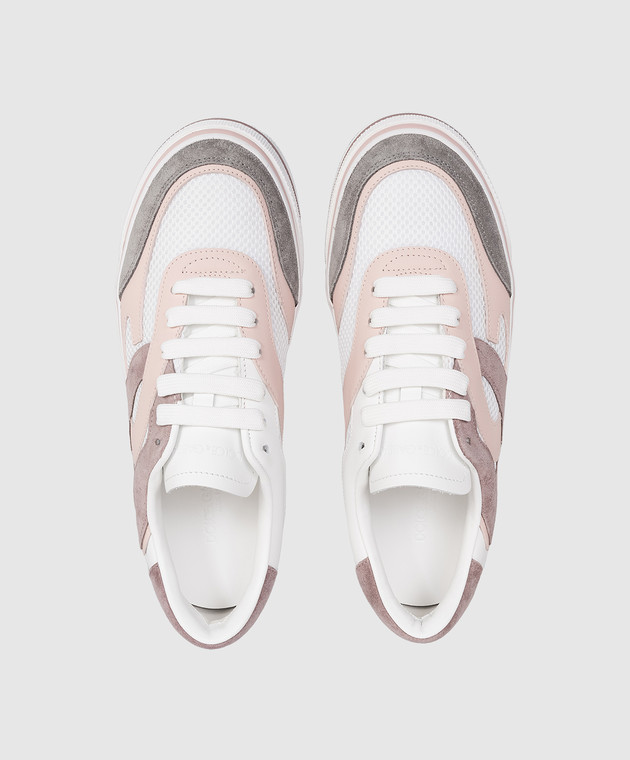 Dolce&Gabbana Розовые комбинированные кроссовки CK2385A5210 изображение 4