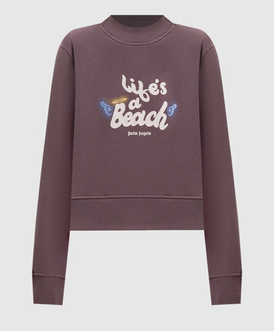 Фіолетовий світшот Life's A Beach