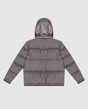 Moncler ENFANT Детский серый пуховик Barin L29541A00065597YW