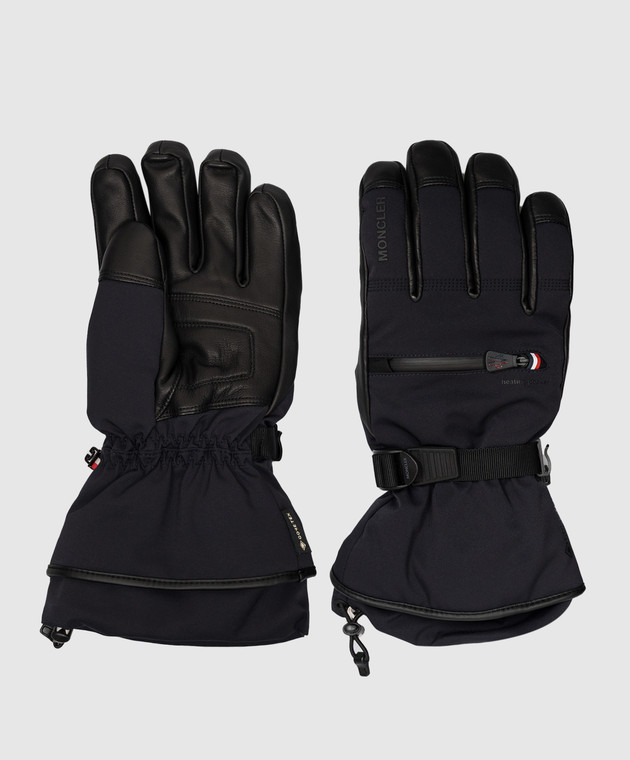 Moncler Grenoble Сині гірськолижні рукавиці L20973A00001597S5
