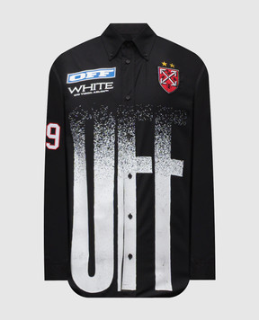 Off-White Чорна сорочка Big Off 44MGE04MF5F002