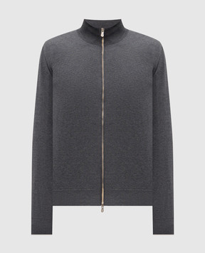 Brunello Cucinelli Серый кардиган M2900106