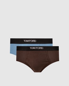 Tom Ford Набір трусів-бріфів з контрастним логотипом T4XC11040