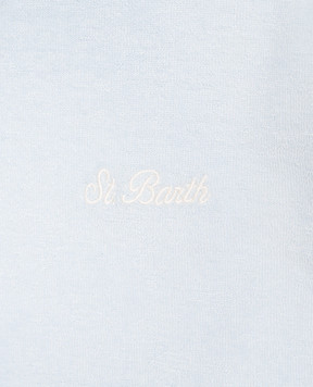 MC2 SAINT BARTH Детская голубая махровая футболка Terry GAR000100146L