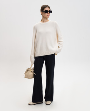 Loro Piana Білий светр Parksville з кашеміру FAM9054sh