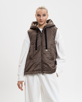 Max Mara Коричневий жилет GREENGO GREENGO