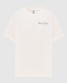 Sporty & Rich Бежева футболка Vendome LA TO11976269WH37w
