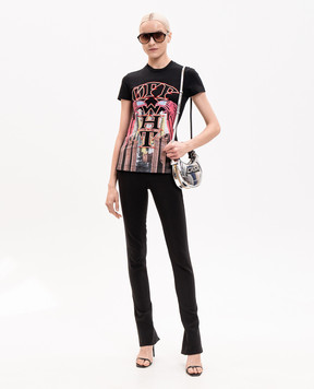 Off-White Чорна футболка Starcity 29A00306T