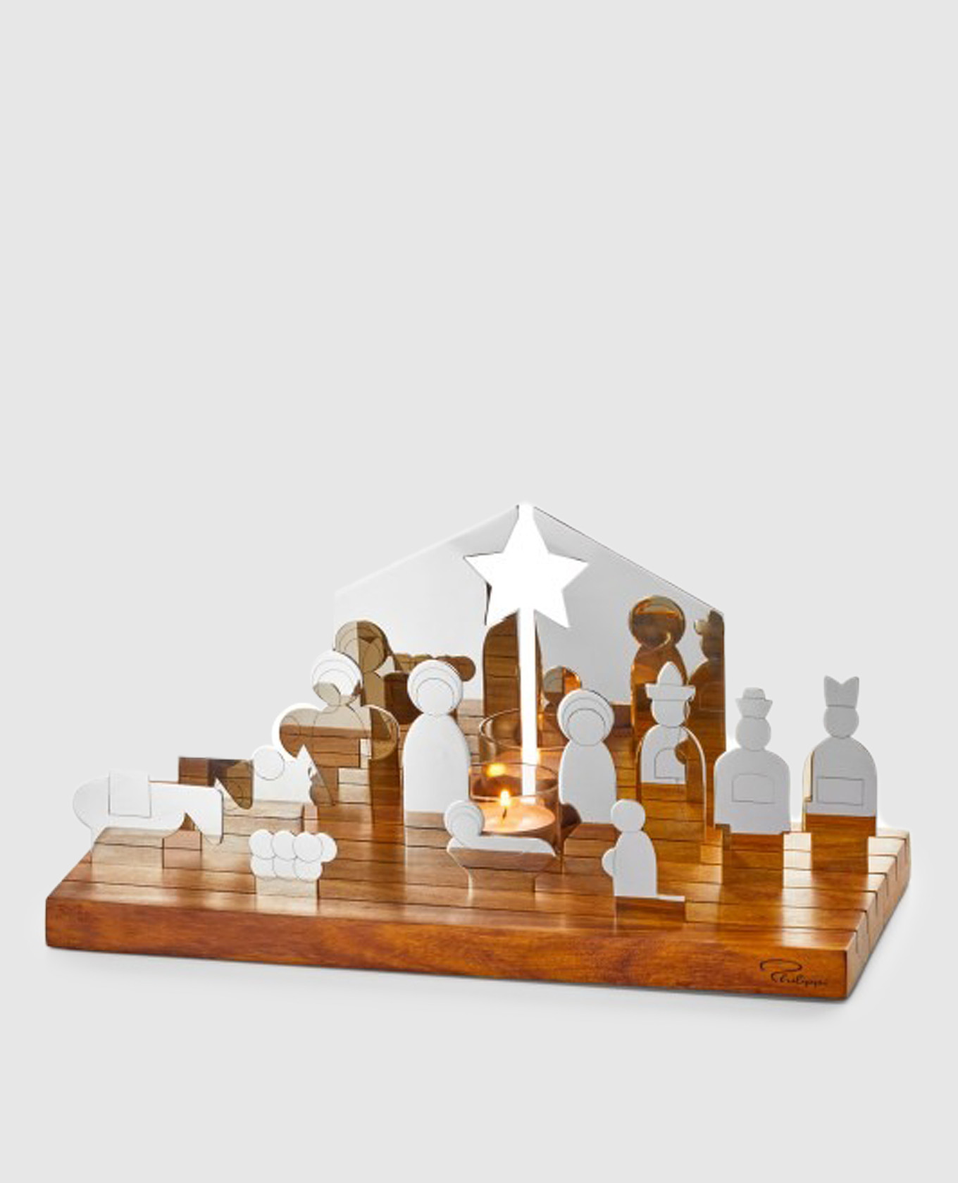 

Декоративная рождественская композиция BETHLEHEM, Коричневый, Декор