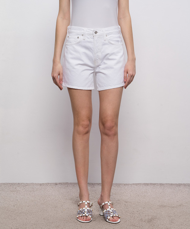 AGOLDE Білі джинсові шорти A9127B1183 зображення 3