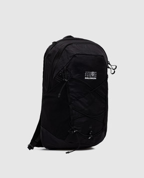 Maison Margiela MM6 Черный рюкзак с принтом логотипа SB5WA0013P5782