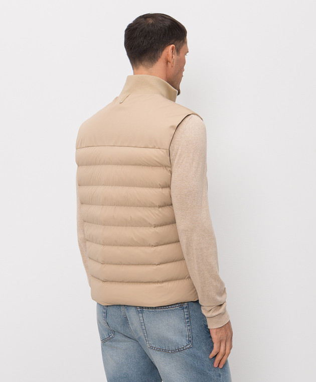 Mackage Бежевый пуховый жилет BRODY-Z BRODYZ изображение 4