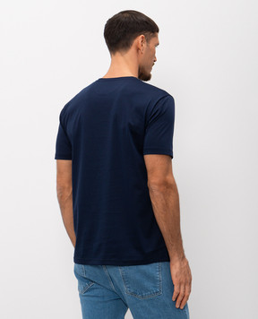 Pini Parma Синя футболка прямого крою TSHJERBL