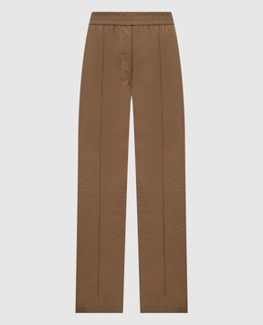 Brunello Cucinelli Коричневі штани з бавовною M0F79P9131