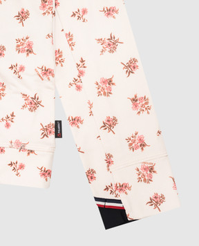 Moncler Grenoble ENFANT Дитячий бежевий джемпер в принт L29578L0000289BM6