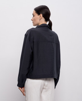 Peserico Синя куртка з ланцюжком A2512901939