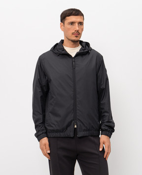 Moncler Синя куртка Domene L10911A00165597X2