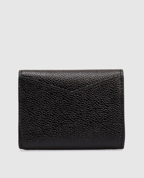 Thom Browne Черная кожаная визитница с логотипом FAW063A00198