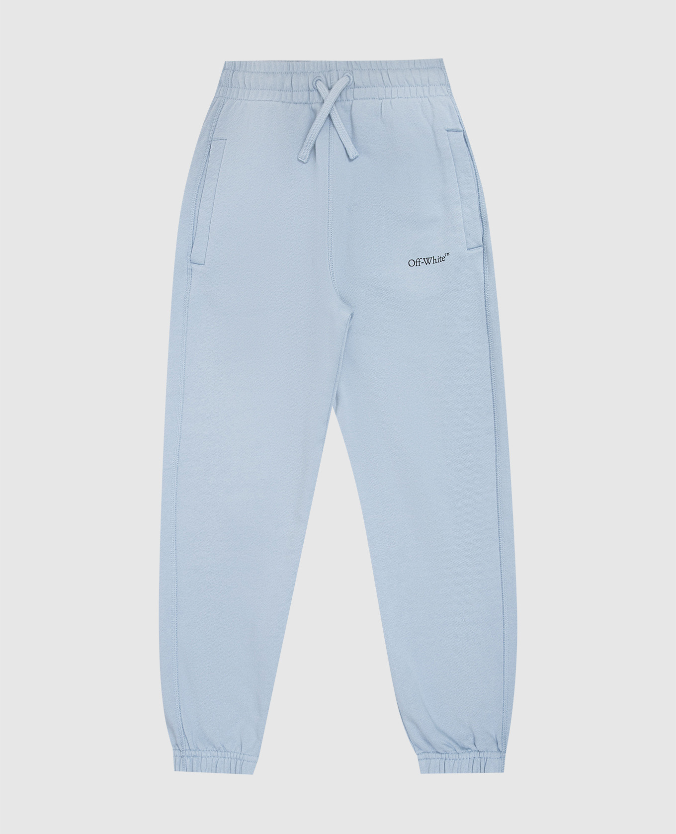 

Детские голубые джоггеры с принтом логотипа, Голубой, Брюки джоггеры