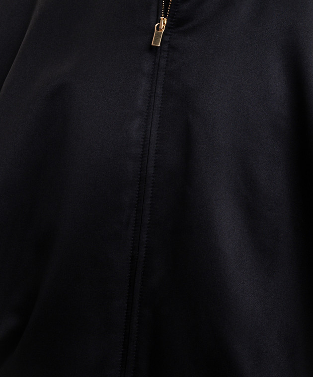 Carven Чорна куртка з шовком 6262K21025 зображення 5