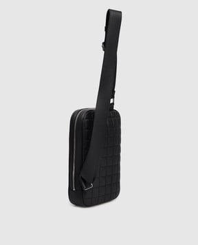 Stefano Ricci Синя шкіряна сумка-слінг з емблемою ND200GPVD