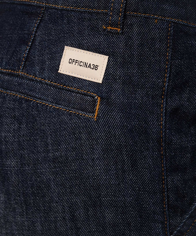 Officina 36 Синие джинсы 02587A0185 изображение 5