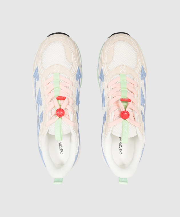 Off-White Дитячі бежеві кросівки Be Right Back OF06029535 зображення 4