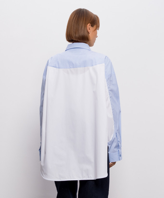 Off-White Рубашка с вышивкой логотипа 2FB00670T изображение 4