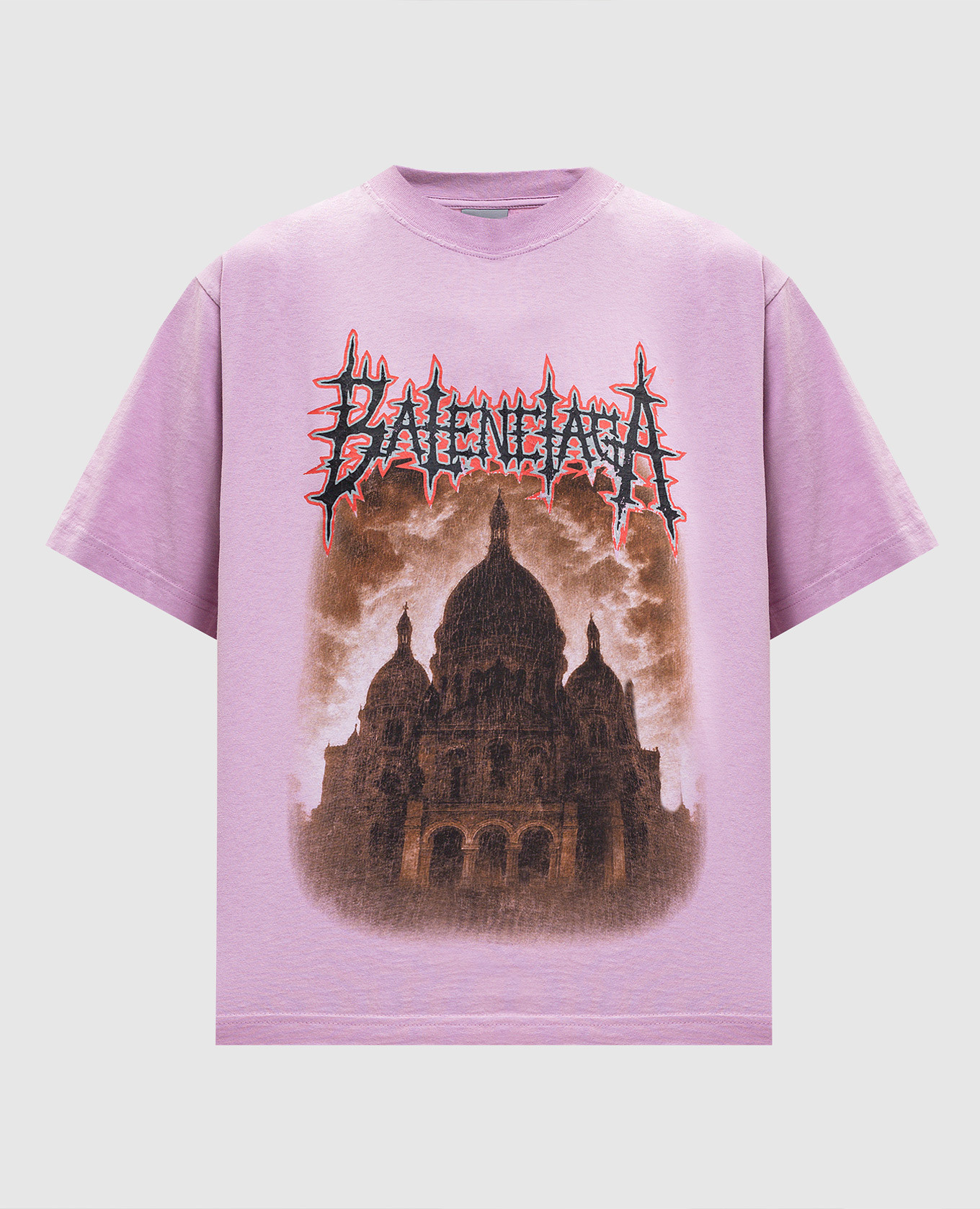 Розовая футболка Sacré Cœur