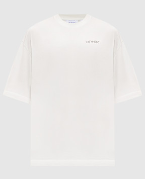 Off-White Зелена футболка Half Arrow 44MAA120S26J008