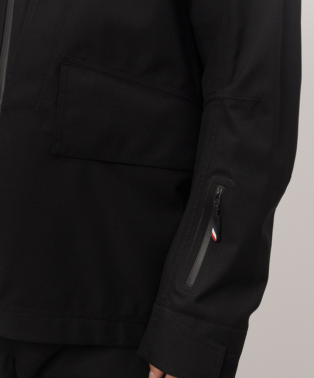 Moncler Grenoble Чорна гірськолижна куртка L20971A00001599WX зображення 5