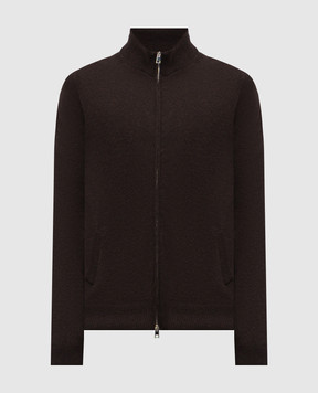 Cashmere&Whiskey Коричневый кардиган из кашемира MU7931307341PF