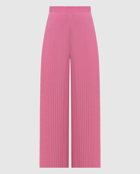 Twinset Рожеві палаццо з логотипом 261TP2561