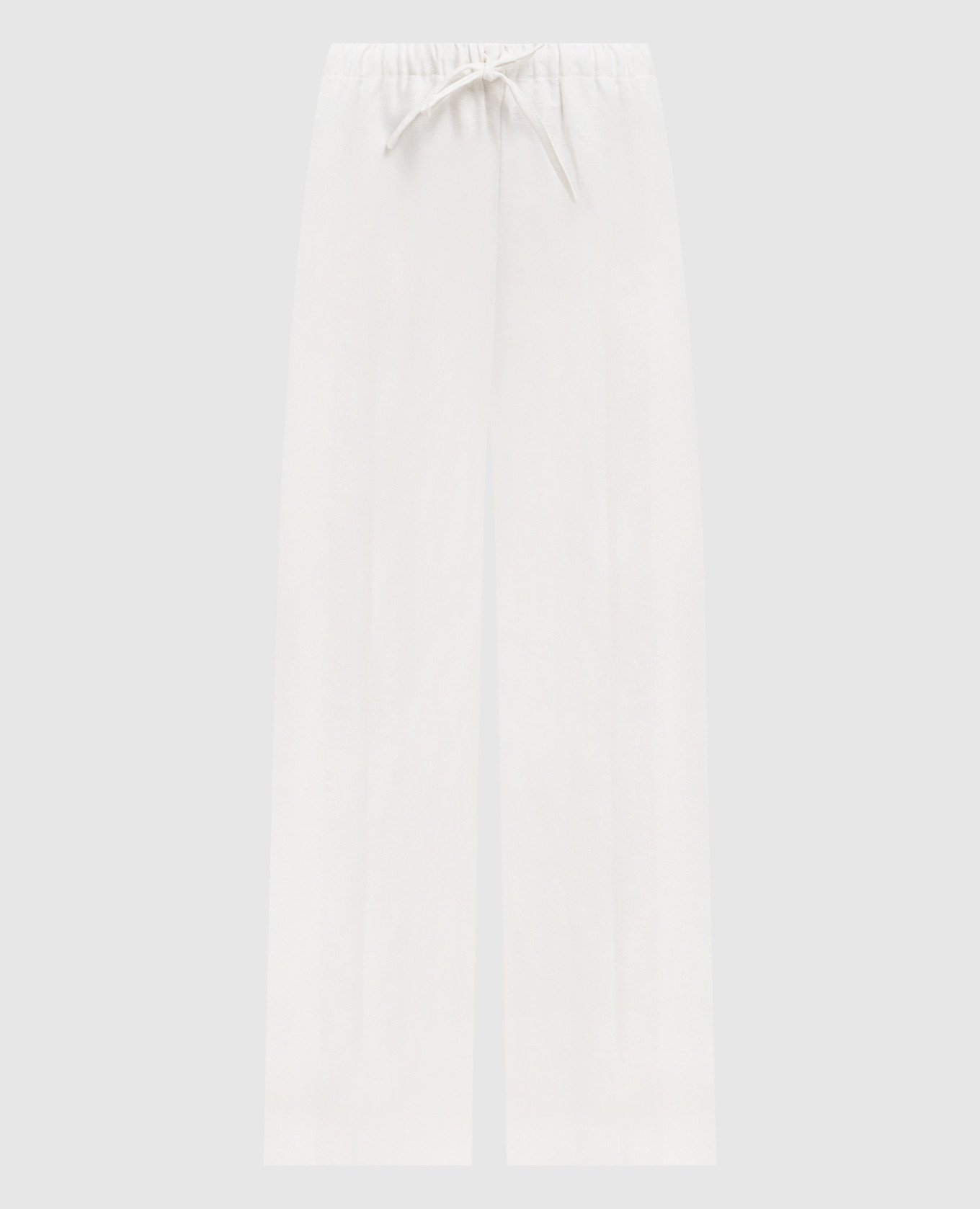 

Белые штаны Jones из льна, Белый, Широкие брюки