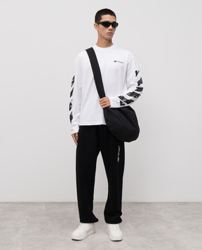 Off-White Білий лонгслів Ink Arrow 44MAB09CF5J003
