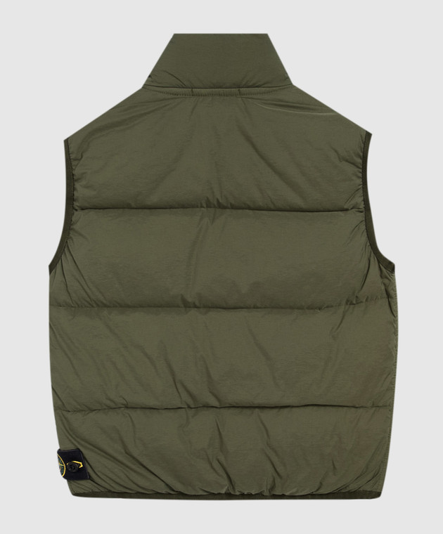 Stone Island Дитячий зелений пуховий жилет L2S16G100001S002814 зображення 2